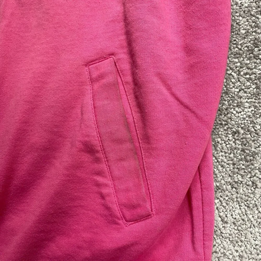 Blair Jacket Womens Medium Pink full zip Soft Mid Length Soft Pockets Ladies